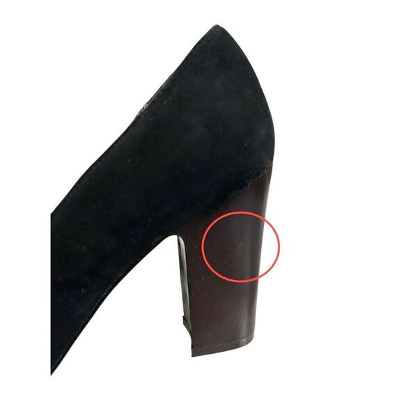 NEW MISSONI x Target Collab Women’s 8 1/2 Suede Chevron Pumps Shoes Heels - Picture 9 of 11